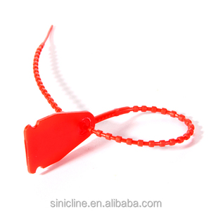 Sinicline factory price colorful plastic security seal with custom laser logo
