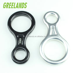New Style Rock Climbing Gear Climbing Carabiner Aluminium Climbing Ring Descending Belaying Equipment Rappel Device for Outdoor