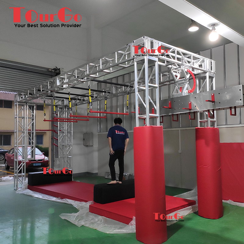 obstacle course ninja warrior gym for kids