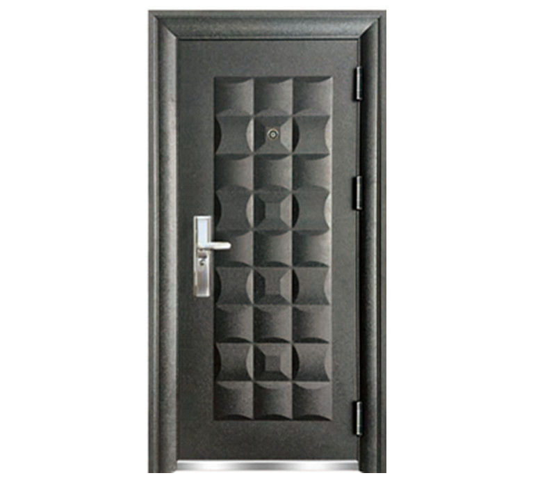 Porta de aço de segurança externa de fábrica bomei com portas de segurança de aço