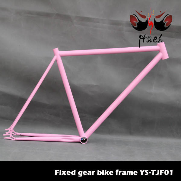 pink bike frame
