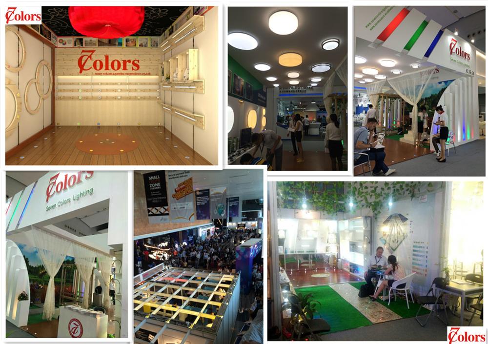 12V 1W RGBW Wifi Adjustable Outdoor Buried Floor Round Step Inground  Garden Led Deck Lights with black finishing