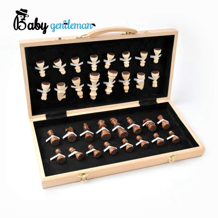 Высококачественная складная деревянная шахматная игра для детей Z11072A