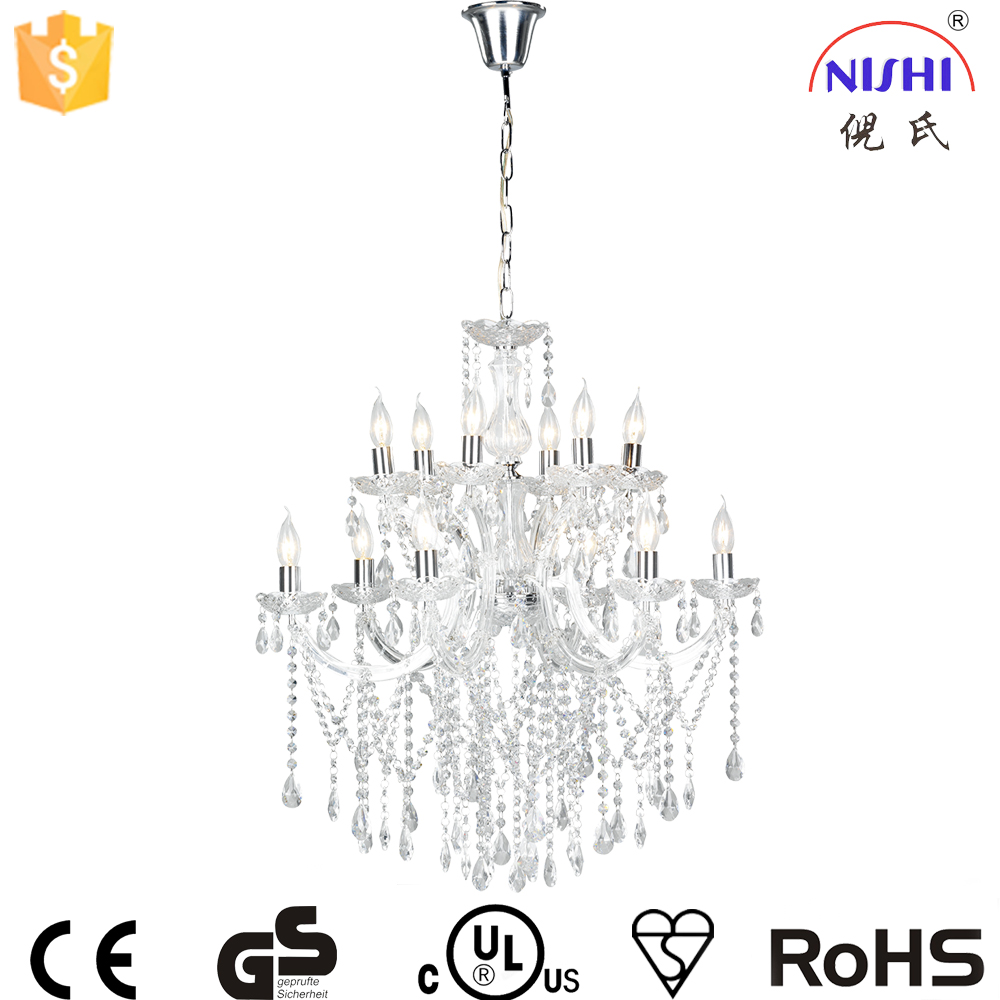 2015 hot selling crystal chandelier lighting crystal chandelier parts modern crystal chandelier NS-120179c-3