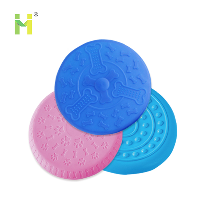 Оптовая продажа 2018, уличная игрушка для собак, силиконовый резиновый материал, о-образный лаунчер для собачьего питомца, летающий диск