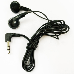 FREE SAMPLE cheap price disposable earphone in bulk for bus/train/airplane