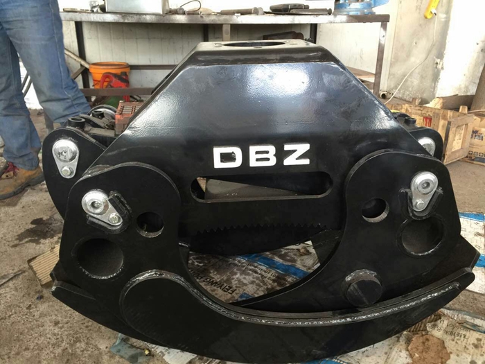 Excavator Rotating Grapple / Hydraulic Grapple Construction Machinery Parts