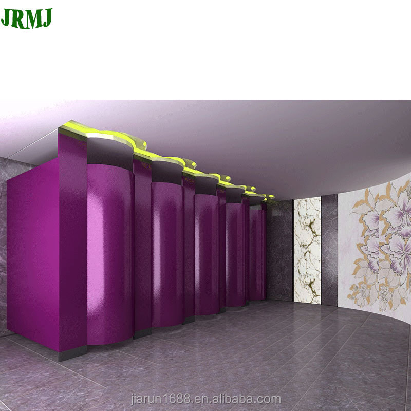 HPL compact laminate cubicle toilet partition