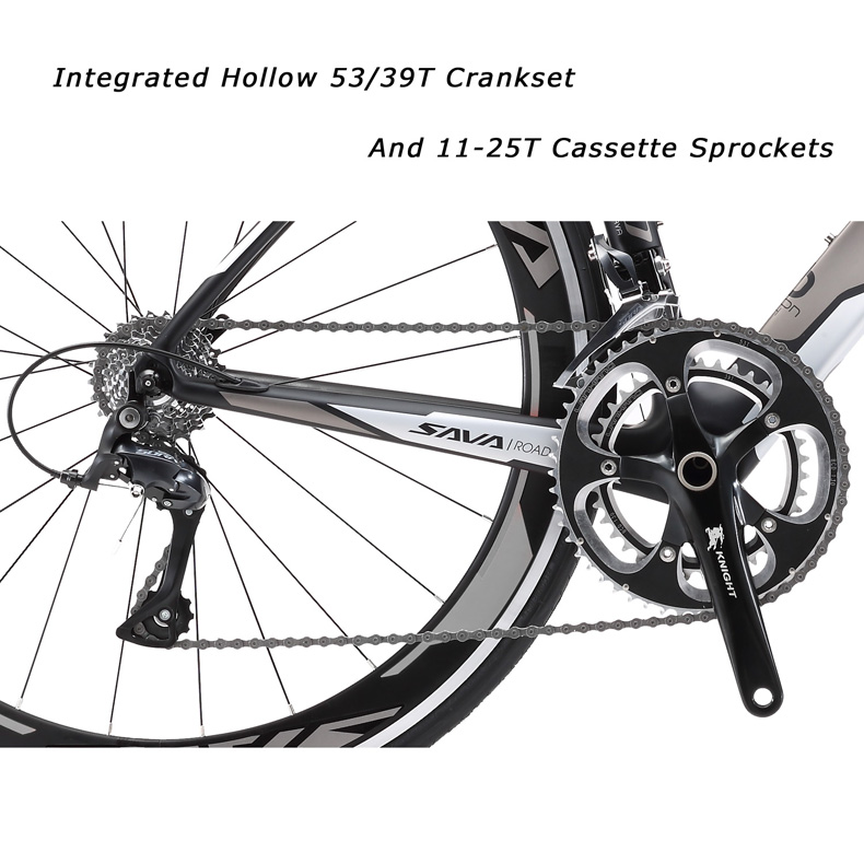 700C*44cm/48cm/50cm/52cm/54cm Size Bike Carbon Frame Road BikeT800 Carbon Fiber Bicycle, Used 105 Groupset