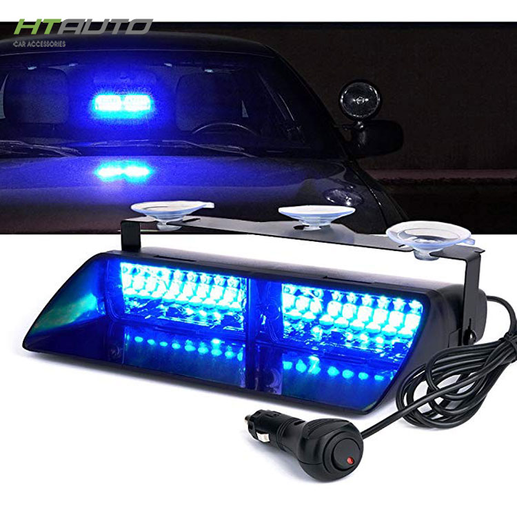 16smd автомобильный стробоскопический сигнальный мигающий светильник s LED аварийный предупреждающий светильник солнцезащитный козырек для лобового стекла грузовика с присоской