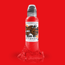 Original World Famous 1 oz POISON DART RED tattoo ink