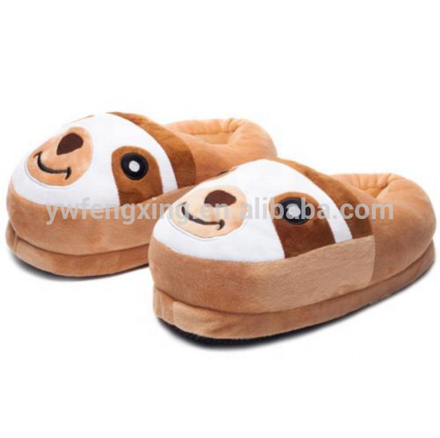 Сладкий лень животных тапочки плюшевые Тапочки