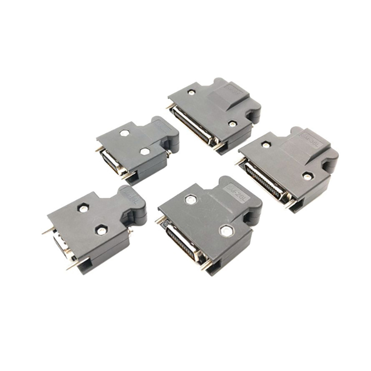 Set Connettori SCSI MDR 14 Pin Per Sostituzione 3M 10314 - Per Servo Driver