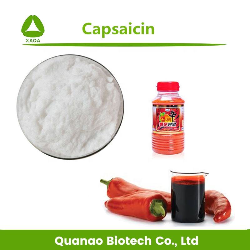 Capsaicin cookie topping