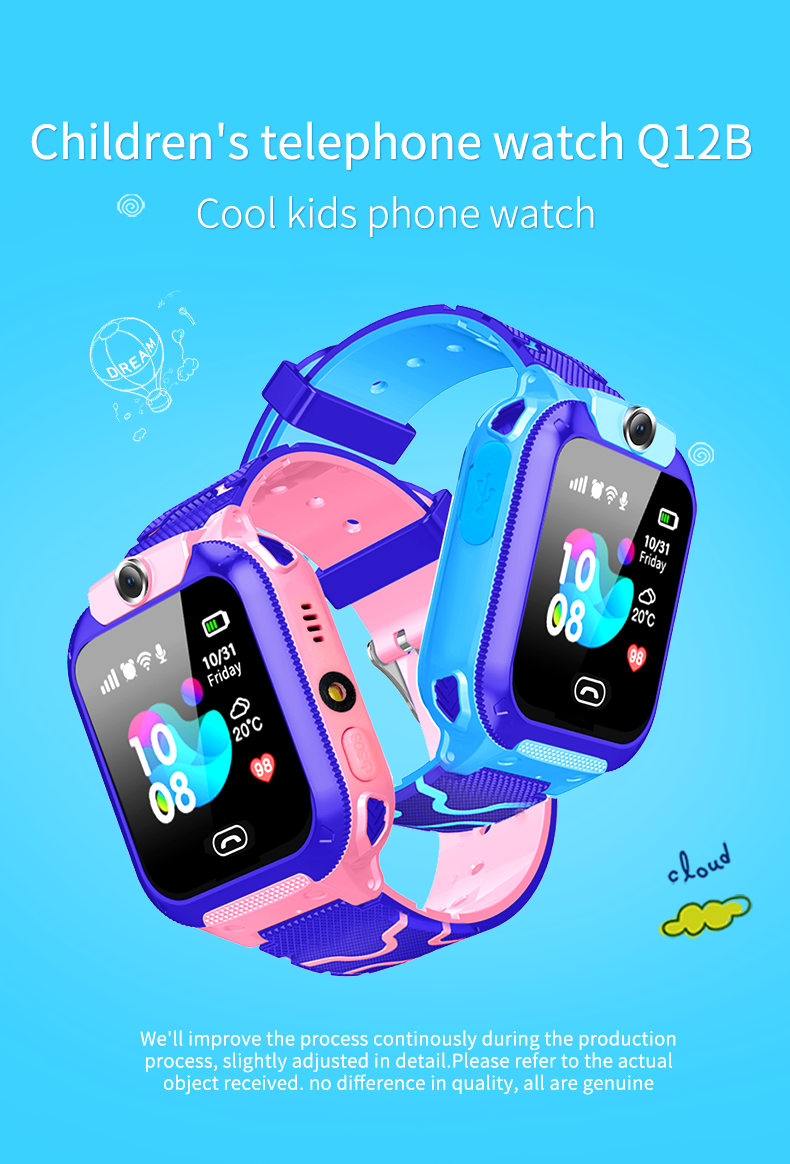 Q12/Q50/Q90/Q100 top sale sim card reloj intelligence baby wristwatches smart touch screen hours
