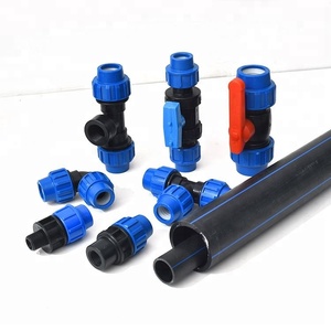 hdpe pipe and fitting pp compression fitting pe fitting coupler elbow For Irrigation hdpe pipe and fitting pp compression fitting pe fitting coupler elbow For Irrigation