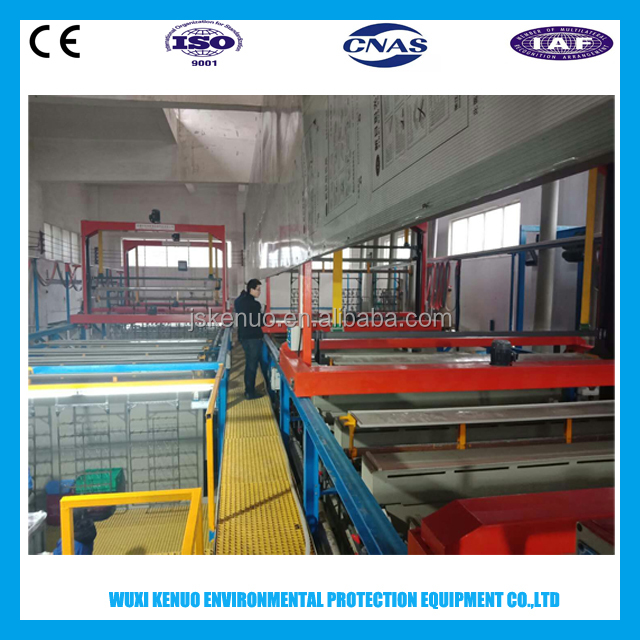 Твердая алюминиевая анодированная линия по производству гальванического покрытия