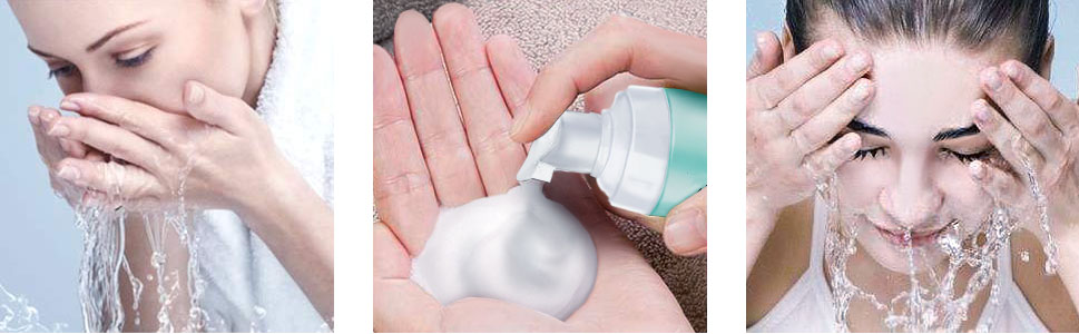 High Quality Private Label Deep Cleansing Moisturizing Dendrobe Cleansing Mousse Plastic Bottle 100ml Adults Face Female 3 Years