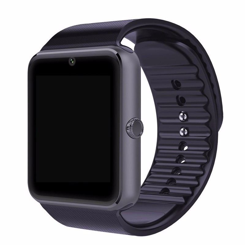 GT08 スマートウォッチ メンズ SIMカード対応 36-40mm サイズ ブラック