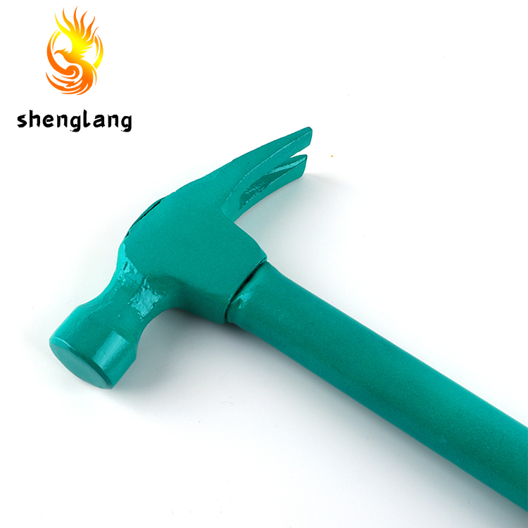 Steel Pipe Sprayed With Plastic Curve Claw Hammer Steel Head Sizes