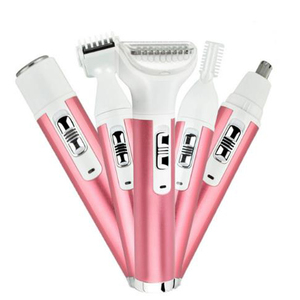 5 in 1 Waterproof Electric Shaver for Pubic Hair Women Bikini Underarm Body Lady Epilator Female Shaving Scraping Epilator