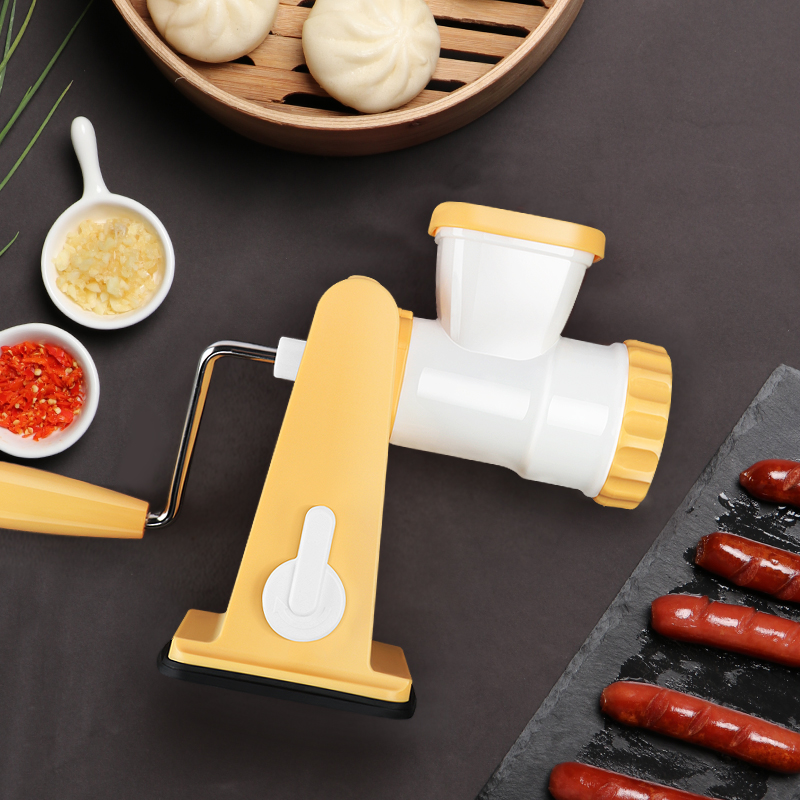 Kitchen manual hand operated small food mincer
