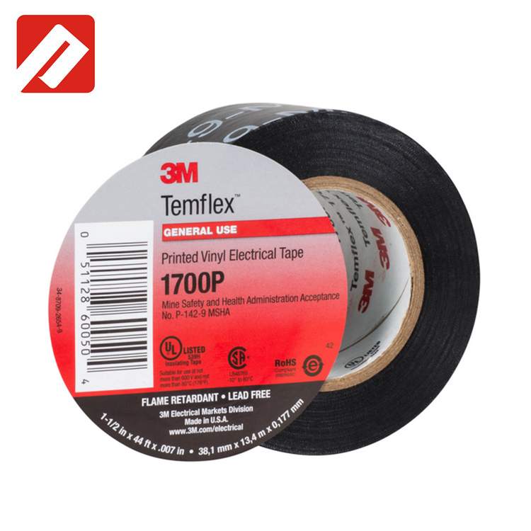 3M 1x Temflex Insulation//Isolation//Electrical Tape 15mm x 10m Black