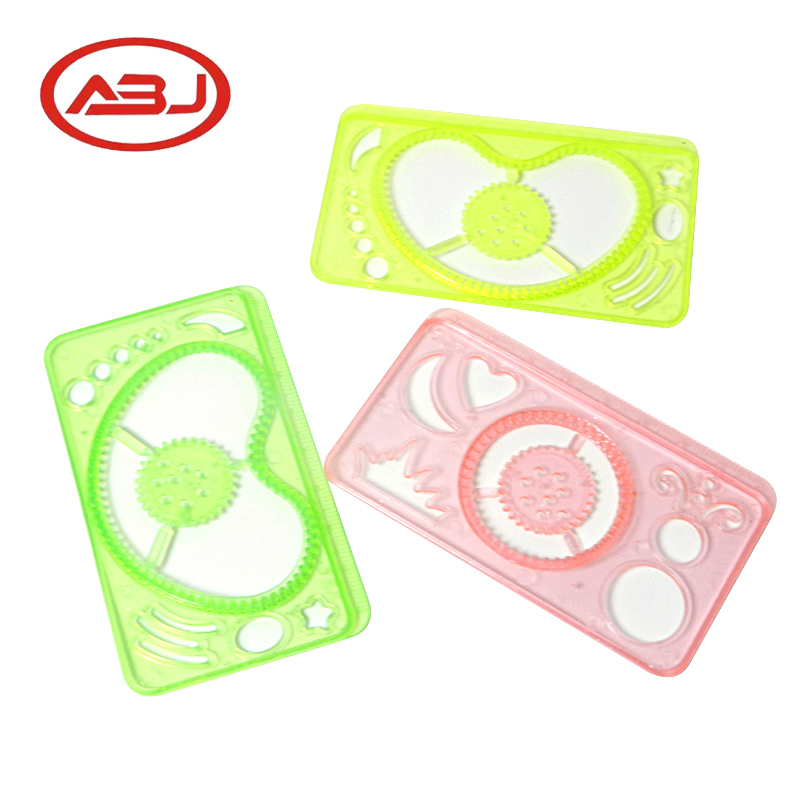 wholesale various image drawing tools plastic ruler board for kids