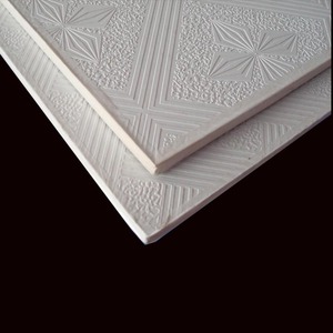 2018 Cheap Decorative Pvc Gypsum Ceiling Tile