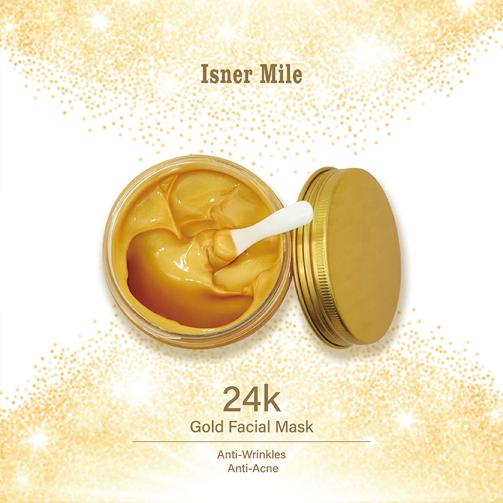 24K Gold Facial Mask Collagen Crystal Peel Off Anti-aging 200ml OEM /In Stock