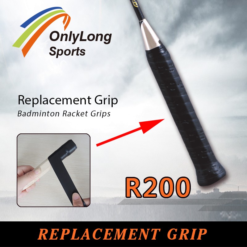 ONLYLONG Overgrip для пользовательских ручек для бадминтона, сменный захват R200