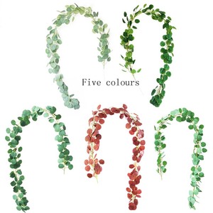 Real Looking Artificial Plant Leaves Tropical Leaves Decorations Palm Leaves Decorations eucalyptus garland