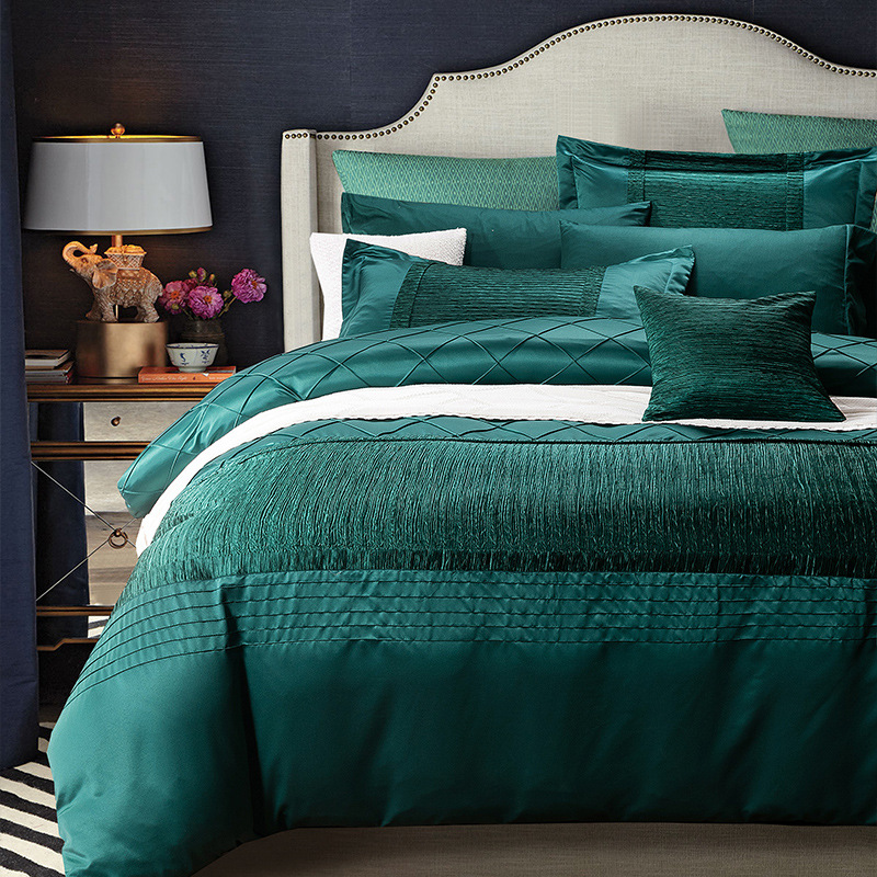 Bedskirt-Decor Pillow Extra Soft Comforter Set-Home Luxury Goose DownBedding-Easy Fit-Feather Breathable & Cooling-Wrinkle Free