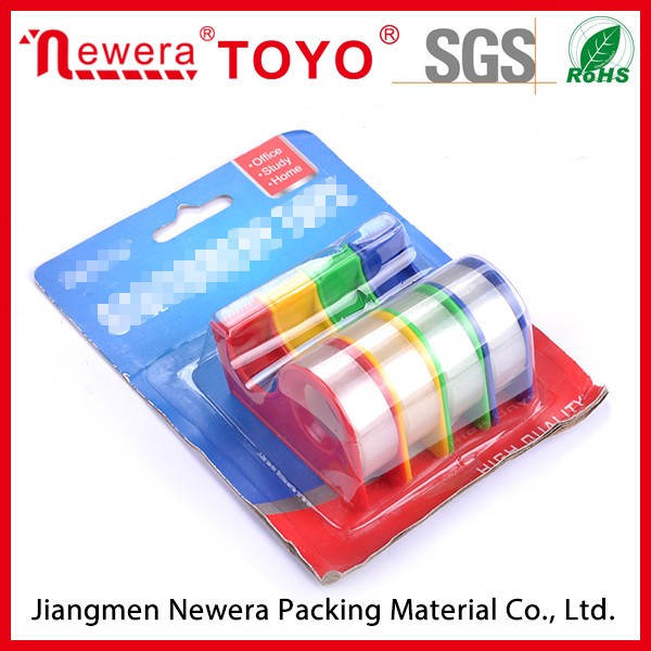 Factory Statio<i></i>nery Tape Single Sided Statio<i></i>nery Tape Clear bopp Crystal Statio<i></i>nery Tape