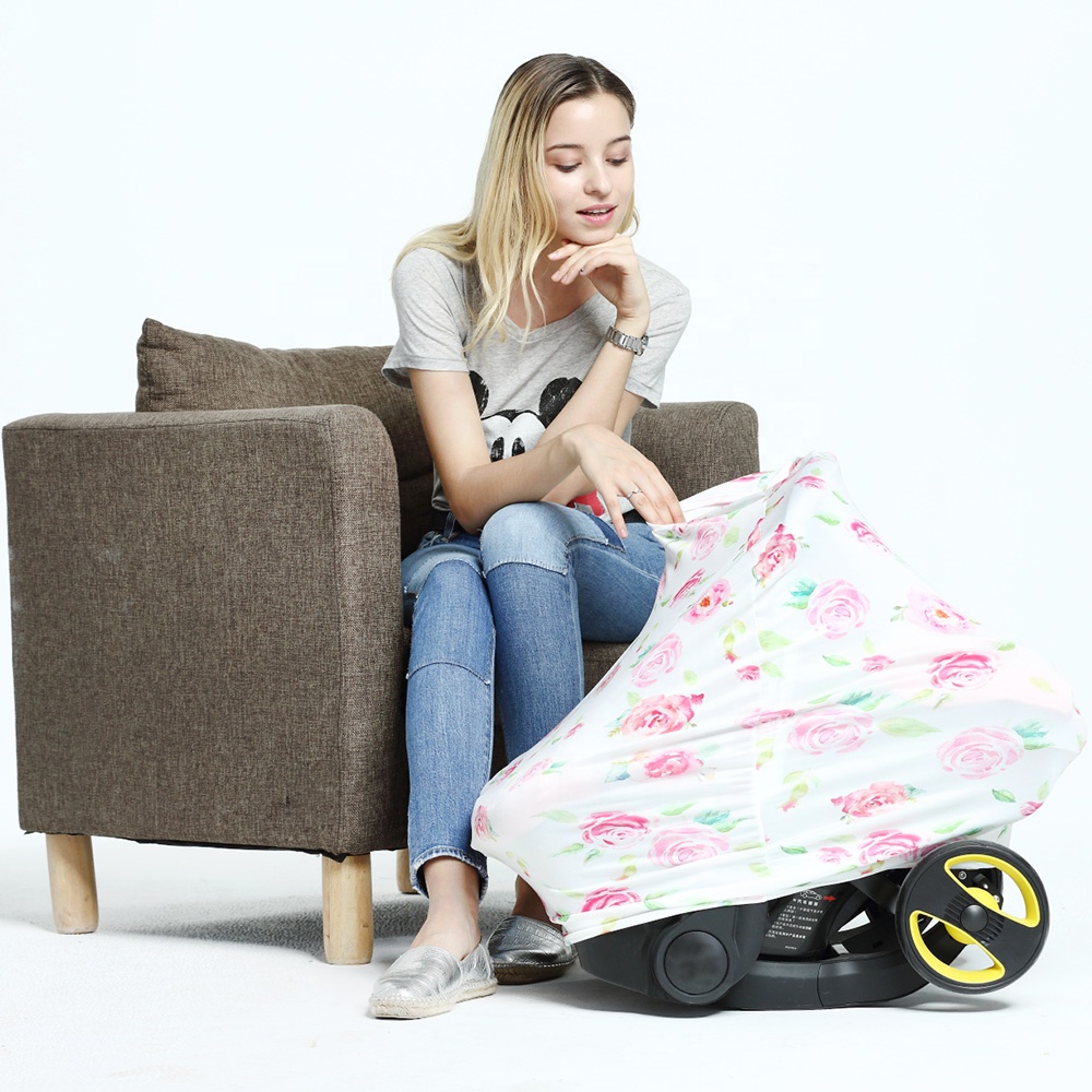 Эластичная детская накидка на сиденье на заказ, Детская накидка на подушку для грудного вскармливания, шарф для грудного вскармливания