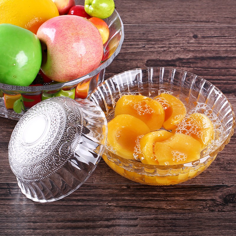 Glass Bowls for Kitchen Prep, Dessert, Dips, and Candy Dishes or Nut Bowls, Set of 4.