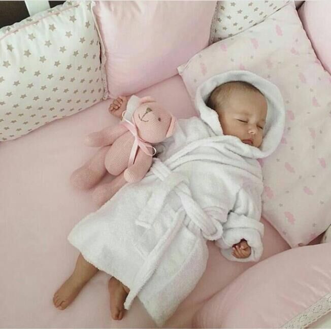 Оптовая продажа, детские пижамы, однотонный детский двухсторонний фланелевый Халат с вышивкой