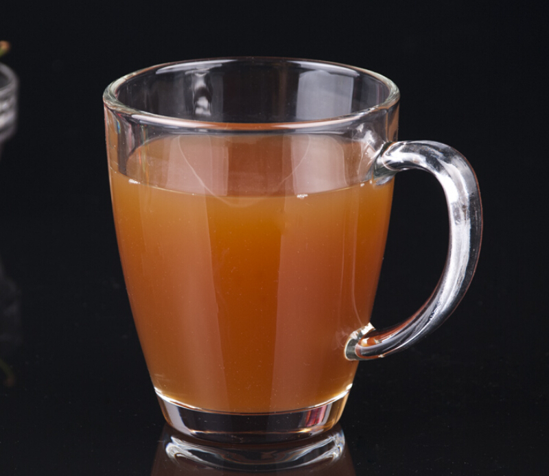 Wholesale promotion coffee cup glass coffee mug glass tea cup with handle