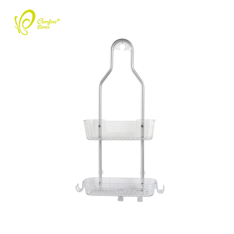 Большая емкость 2-ярусная ванная душевая Caddy стойка для шампуня организовать