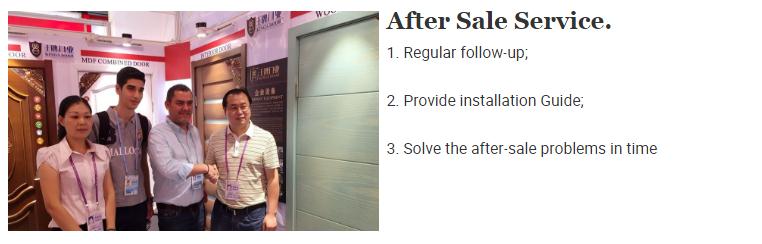 Fancy gate design Solid teak wood door price