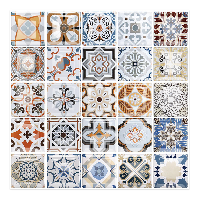 Home Marble Peel and Stick Backsplash Tiles Painel de Parede 3D Wall Coating