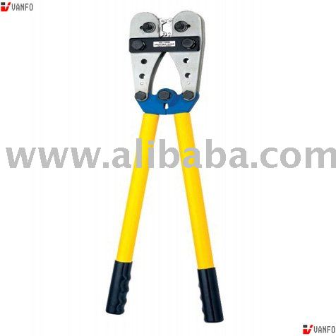 Cable Plier 620mm Terminal Hand Crimper Cu//al Ratchet Crimping Battery Tool Lug