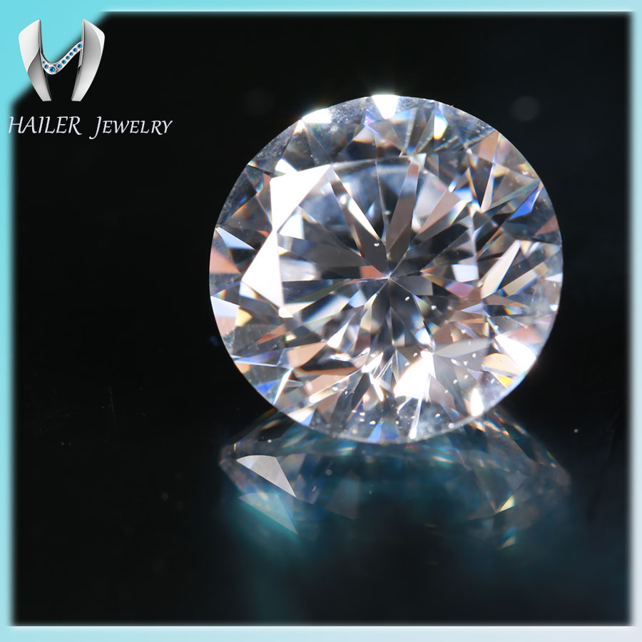 8 Coeurs /& Flèches Coupe Rond Zircon Cubique