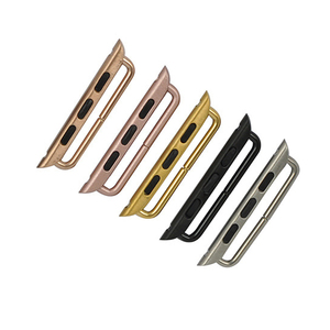 Stainless Steel Watch Band Adapter Connection Watch Strap Connector for Apple Watch iWatch 4 3 2 1