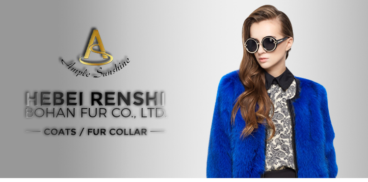 Custom Design Fashion Woman Real Fur Coat With Competitive Price