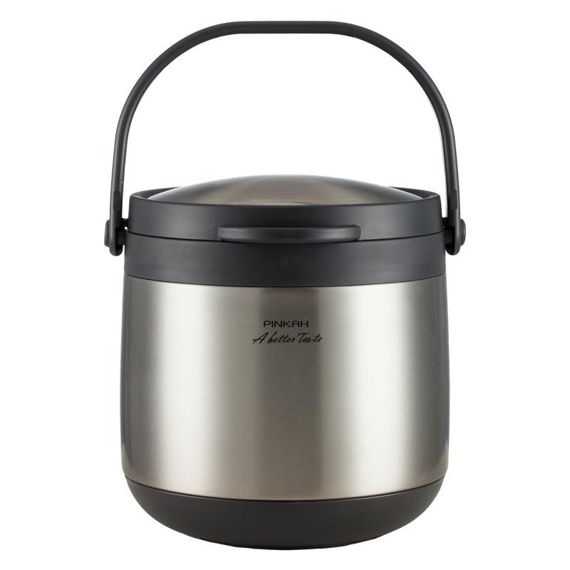 PINKAH custom logo energy-saving no electricity multifunctional double stainless steel vacuum thermal cooker