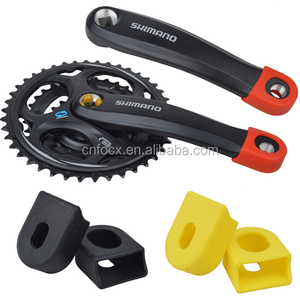 1 pair New Silicon Bicycle Crank Arm Boot//Protector Crankset Protective Cover AU