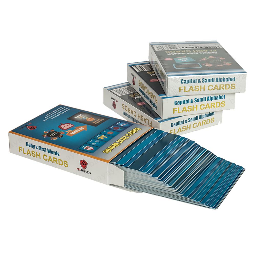 High quality matte laminated paper card game