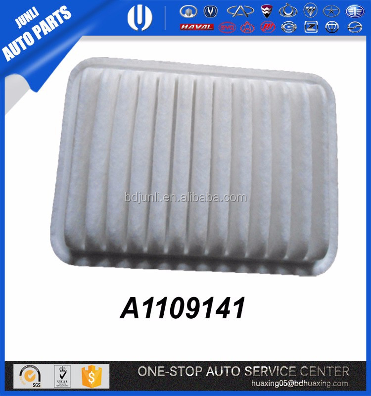 A1109141 Air FILTER LIFAN X50 SUV AUTO SPARE PARTS ACCESSORIES repuestos chinos para autos