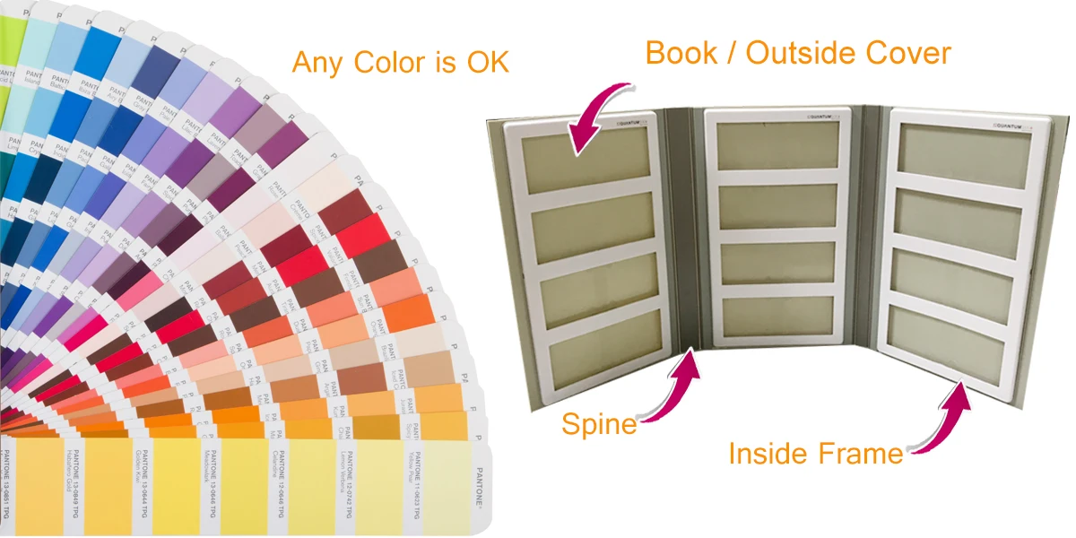 Factory Granite And Marble Quartz Display Book Stone Folder For Tile Sample Display